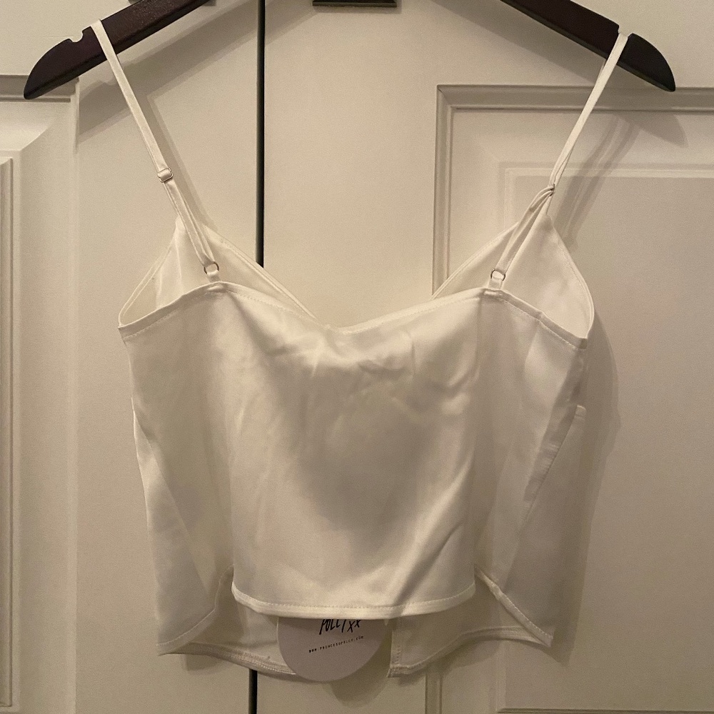 Tie Front Princess Polly Top - Picture 2 of 3